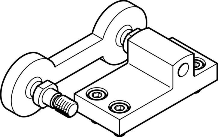 Festo Étrier Taille 25 - 538715, Bricolage & Construction, Ventilation & Extraction, Envoi