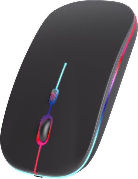 2dekans | Nuvance – Draadloze Led Bluetooth Muis – 3, Informatique & Logiciels, Souris, Enlèvement ou Envoi