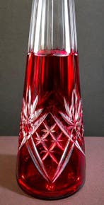 Val Saint Lambert - Drinkset - dubbel geslepen kristal -