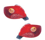 FEUX ARRIÈRE POUR PEUGEOT 206 PLUS 09- AMBRE ROUGE, Verzenden
