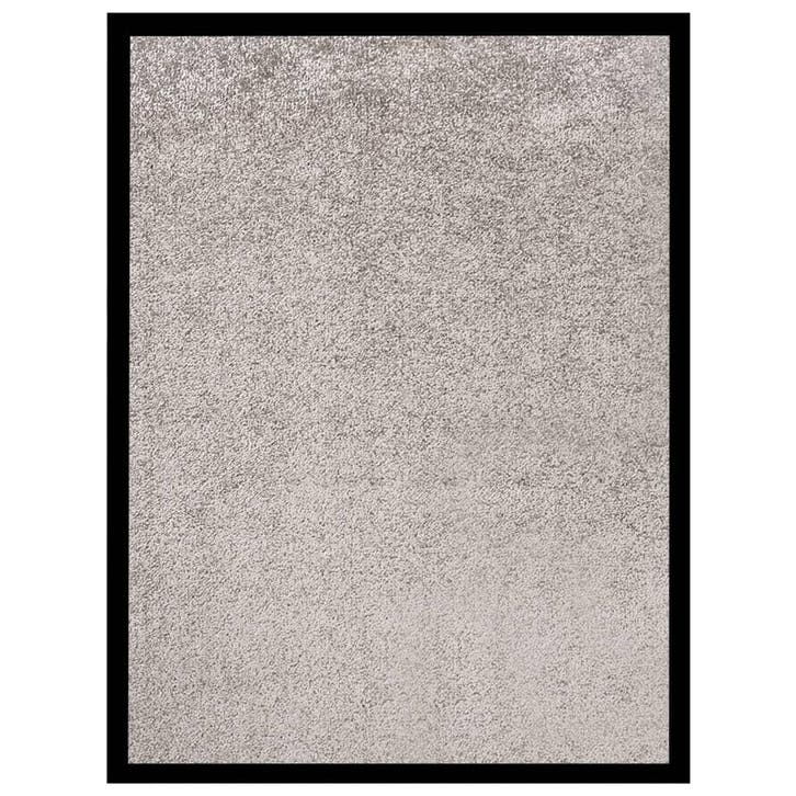 vidaXL Deurmat 40x60 cm grijs, Tuin en Terras, Deurmatten, Nieuw, Verzenden