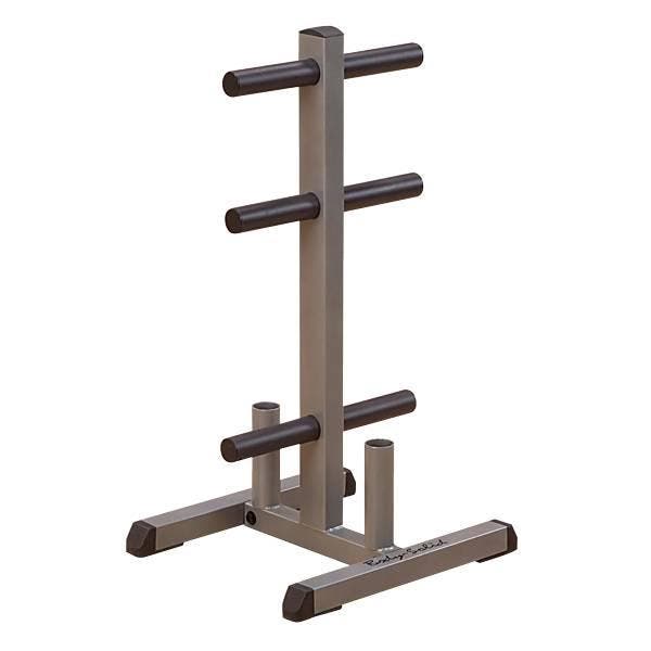 Body-Solid Olympic Plate Tree & Bar Holder, Sport en Fitness, Fitnessmaterialen, Nieuw, Verzenden