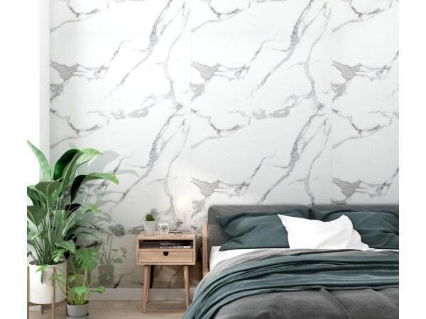 Veiling - Pvc wandpaneel 122x270cm Marmer  10x stuk, Bricolage & Construction, Sanitaire