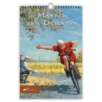 Marius van Dokkum - TURBO 40 verjaardagskalender A4, Ophalen of Verzenden