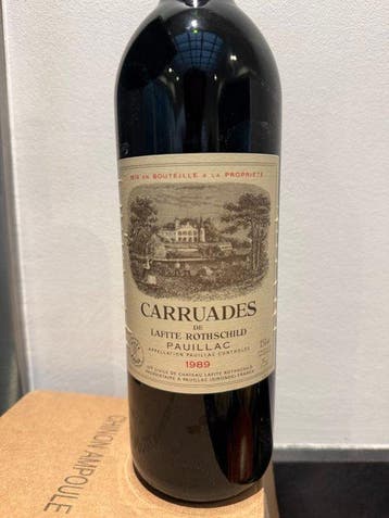1989 Carruades de Lafite Rothschild, 2nd wine of Ch. Lafite, Nieuw