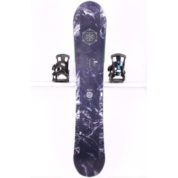 146 149 152 dames snowboard NITRO VICTORIA, Black/grey, CAMB, Verzenden, Gebruikt