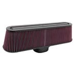K&N Universeel filter - carbonvezel - ovale aansluiting van, Verzenden, Nieuw