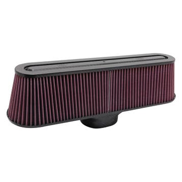 K&N Universeel filter - carbonvezel - ovale aansluiting van, Verzenden, Nieuw