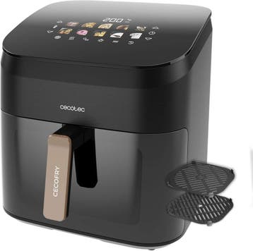 Cecofry 2200W Heteluchtfriteuse | Tweede kansje | OP = OP, Verzenden, Zo goed als nieuw, Airfryer XXL, 1500 gram of meer