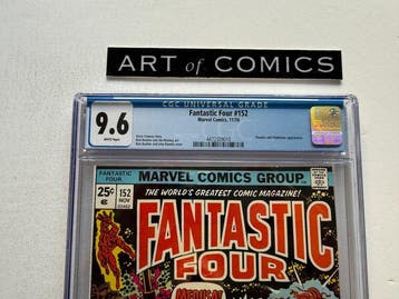Fantastic Four #152 - CGC 9.6 - Thundra, Mahkizmo Appearance, Nieuw