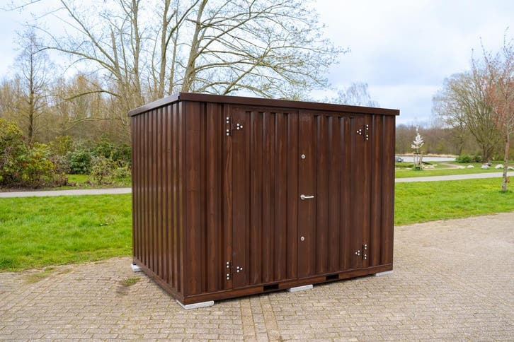 Tuin schuur van gegalvaniseerd staal in houtlook! | KOOP NU!, Jardin & Terrasse, Abris de jardin