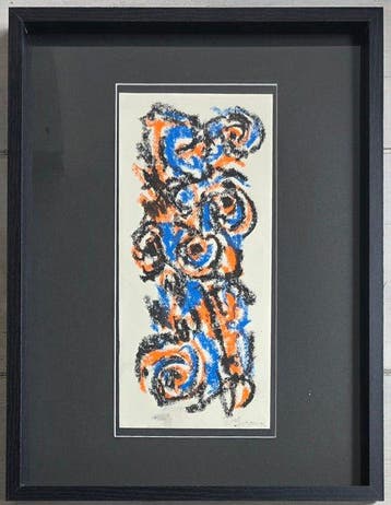 Theo Wolvecamp (1925-1992) - Abstracte compositie