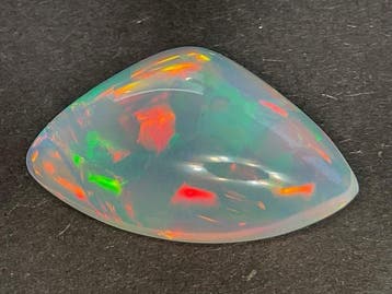 1 pcs Blanc Opale - 7.53 ct - Antwerp Laboratory for, Bijoux, Sacs & Beauté, Pierres précieuses