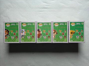 Funko - Funko Pop Le Roi Lion - Simba, Timon, Pumbaa,