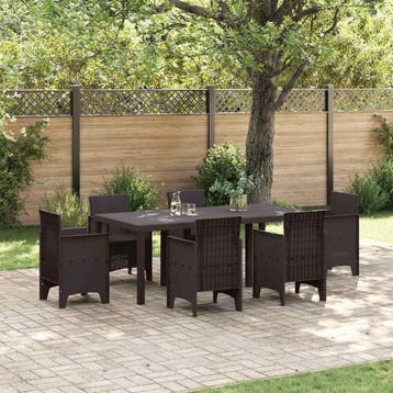 Tuintafel 200cm | Tweede Kansje | OP = OP, Verzenden, Zo goed als nieuw, Rechthoekig, Wicker