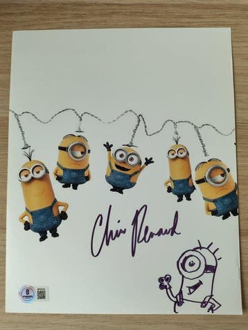 Minions - Chris Renaud (Director) - Autograph, Photo with, Nieuw in verpakking