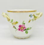 Meissen - Bloempot - Vergeet-me-nietje, Rose - Porselein -