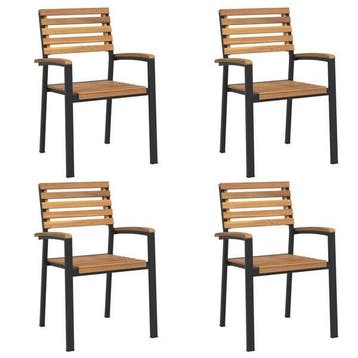 Lot 4 chaises empilables : jusqua epuisement des stocks, Verzenden