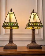 Lampe de table (2) - Vitrail - Lampes de table de style