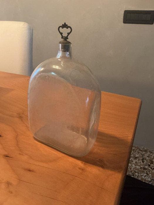 Flesvaas - Glas, Antiek en Kunst, Antiek | Glaswerk en Kristal