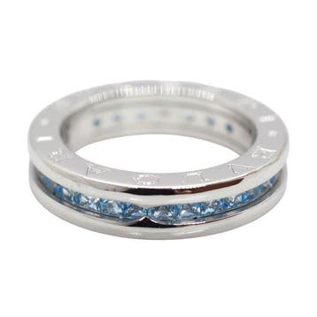Bvlgari - Bague - B.zero 1 - 18 carats Or blanc - Topaze, Bijoux, Sacs & Beauté