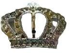 Schakel Gesp Slider Kroon Crown stuk, Nieuw