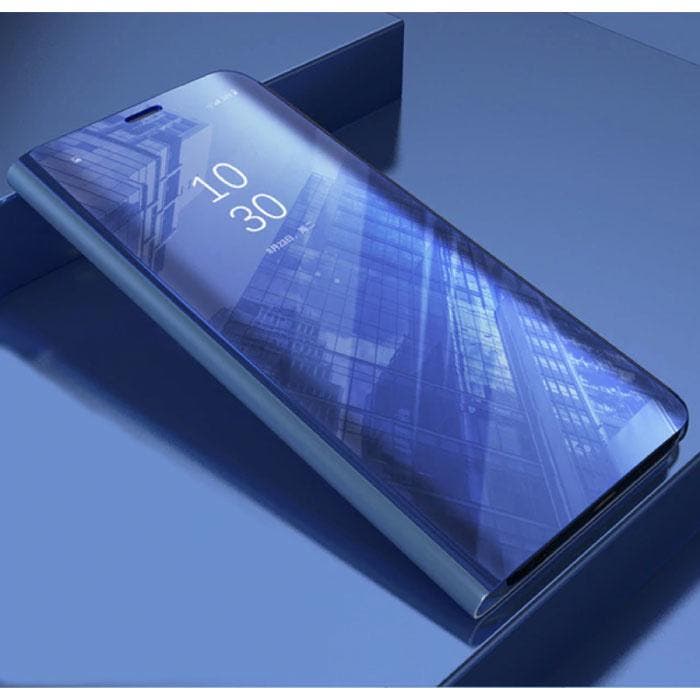 Huawei Honor 10i Smart Spiegel Flip Case Cover Hoesje Paars, Telecommunicatie, Mobiele telefoons | Hoesjes en Screenprotectors | Overige merken