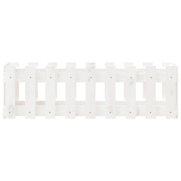 vidaXL Plantenbak verhoogd hekontwerp 100x30x30 cm, Verzenden