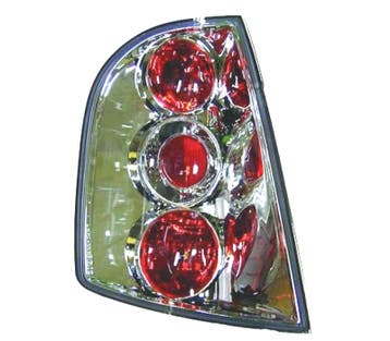 FEUX ARRIÈRE SKODA FABIA 99-07 FOND CHROMÉ, Verzenden