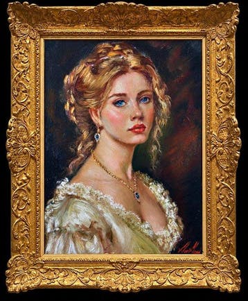 BarBeni (1981) - Portrait Marguerite Gautier, inspired by