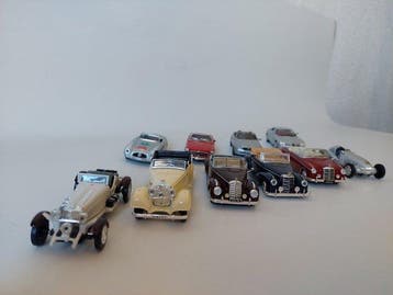 Schuco, New Ray 1:43 - Modelauto (10) - Mercedes-Benz 300SL;