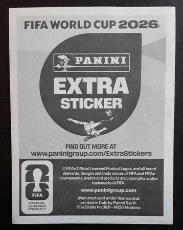 2026 Panini USA 2026 World Cup Erling Haaland Extra
