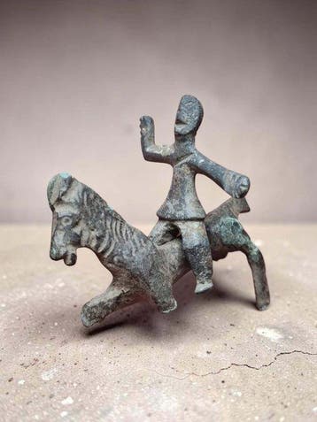 Oud-Romeins Brons Stunning thrace Rider