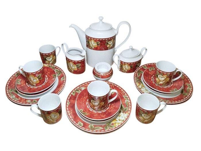 Rosenthal - Koffieservies (22) - Renaissance - Porselein, Antiek en Kunst, Antiek | Meubels | Tafels