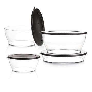 Tupperware Clear Kommen Set Eco, Verzenden