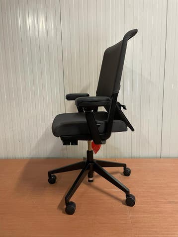 Refurbished Haworth Bureaustoel - Vergelijkbaar Aan Zody, Verzenden, Zo goed als nieuw, Grijs, Bureaustoel