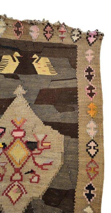 Obruk Kelim, Central Anatolia, 1950-1960 - Yuruk - Tapijt -