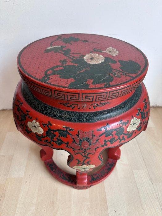 Centre de table - Bois - Tabouret, Antiquités & Art, Art | Objets design