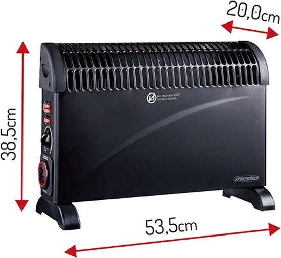 2dekans | Mesko Elektrische Convector Kachel - Instelbare, Bricolage & Construction, Chauffage & Radiateurs, Enlèvement ou Envoi