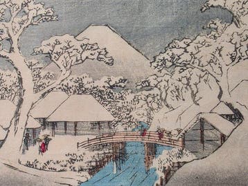Mishima, uit de serie Fifty-three Stations of the Tôkaidô