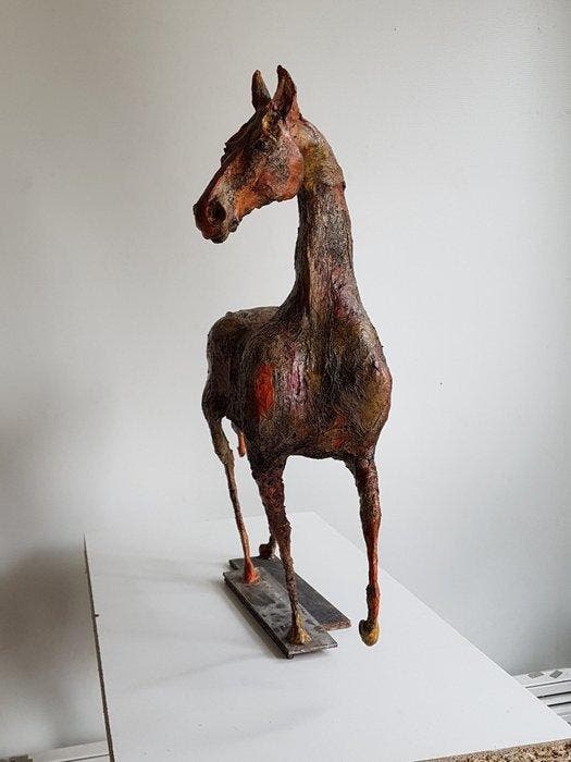 Raghad (XX) - Coloré, Antiek en Kunst, Kunst | Designobjecten