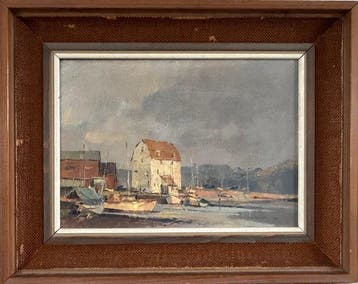 Trevor Chamberlain (1933-?) - Leaden Sky, Woodbridge