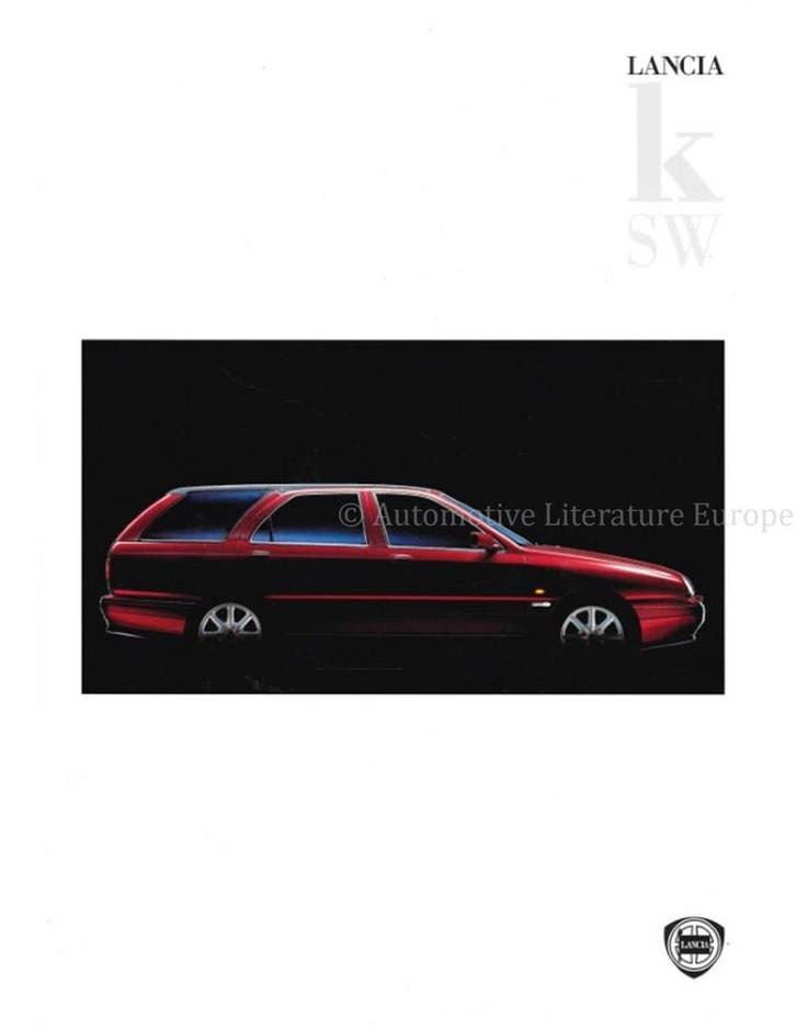 1996 LANCIA KAPPA SW BROCHURE NEDERLANDS, Livres, Autos | Brochures & Magazines