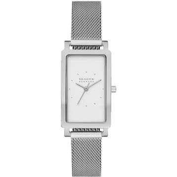 2dekans | Skagen Dameshorloge - Hagen - Quartz - Rechthoekig, Ophalen of Verzenden