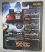 Jada Toys 1:64 - Voiture miniature (4) - DeLorean DMC-12, Nieuw