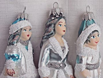 Krebs: De sneeuwkonigin met Gerda en Kay - Kerstballen (3) -, Nieuw