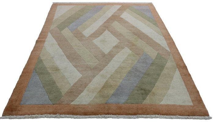 Nepal - Vloerkleed - 235 cm - 165 cm, Huis en Inrichting, Stoffering | Tapijten en Vloerkleden