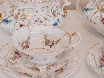 Vieux Paris - Koffieservies - Porselein