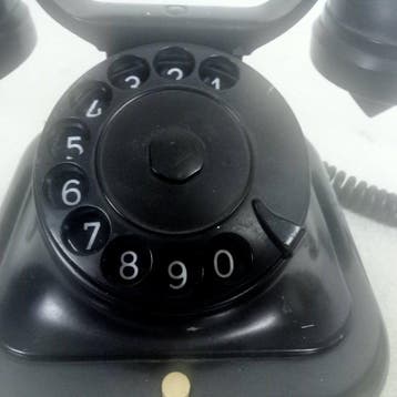 Heemaf - Analoge telefoon - Type 1938 - Bakeliet, Staal,, Antiek en Kunst