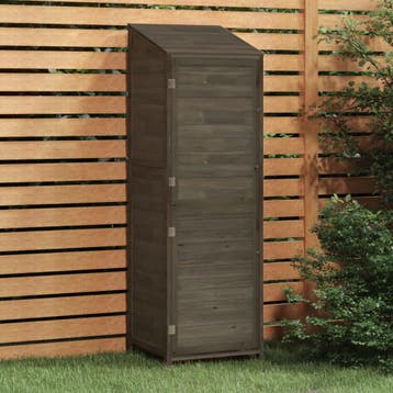 vidaXL Tuinschuur 55x52x174,5 cm massief vurenhout, Verzenden